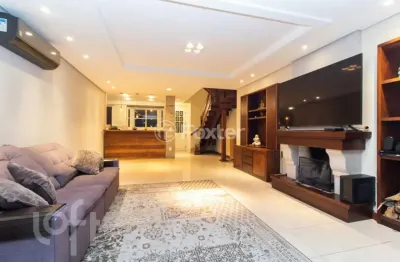 Casa em condomínio fechado com 3 quartos à venda na rua padre joão batista reus, 68, vila conceição, porto alegre, 313 m2 por r$ 1.224.550