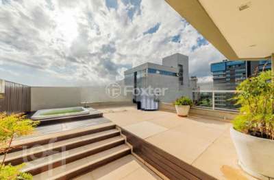 Cobertura com 2 quartos à venda na rua ribeiro cancela, 55, menino deus, porto alegre, 230 m2 por r$ 1.995.000