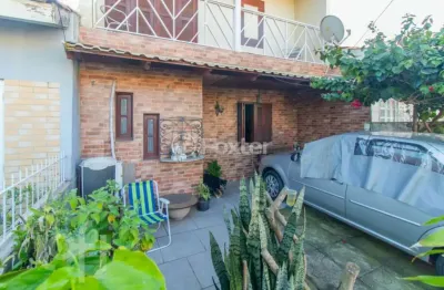 Casa em condomínio fechado com 3 quartos à venda na avenida edgar pires de castro, 2145, hípica, porto alegre, 128 m2 por r$ 530.000