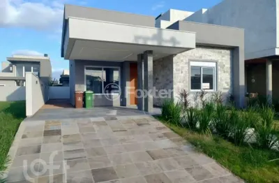 Casa em condomínio fechado com 3 quartos à venda na rua jasmim, 1010, são vicente, gravataí, 137 m2 por r$ 1.050.000