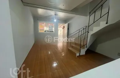Casa em condomínio fechado com 2 quartos à venda na rua treze de maio, 630, rio branco, canoas, 103 m2 por r$ 280.000