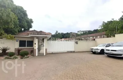 Casa em condomínio fechado com 3 quartos à venda na rua guia lopes, 968, rondônia, novo hamburgo, 121 m2 por r$ 590.000