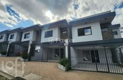 Casa em condomínio fechado com 3 quartos à venda na rua índia, 768, petrópolis, novo hamburgo, 112 m2 por r$ 670.890