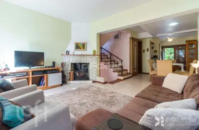 Casa em condomínio fechado com 4 quartos à venda na rua landel de moura, 744, tristeza, porto alegre, 181 m2 por r$ 990.000