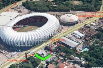 Terreno comercial à venda na avenida padre cacique, 1000, praia de belas, porto alegre, 984 m2 por r$ 3.343.000
