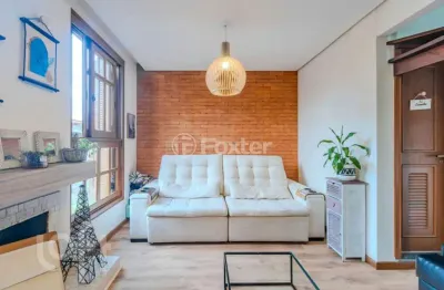 Casa em condomínio fechado com 3 quartos à venda na avenida jacuí, 774, cristal, porto alegre, 128 m2 por r$ 654.000