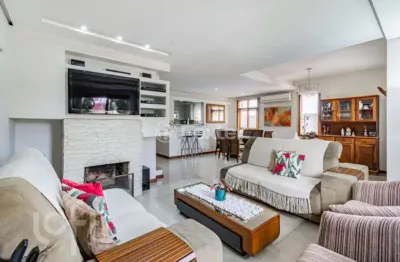 Casa em condomínio fechado com 3 quartos à venda na avenida edgar pires de castro, 540, hípica, porto alegre, 220 m2 por r$ 895.000