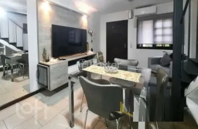 Casa em condomínio fechado com 2 quartos à venda na avenida monte cristo, 100, vila nova, porto alegre, 81 m2 por r$ 280.000