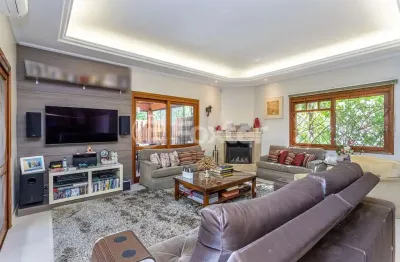 Casa em condomínio fechado com 3 quartos à venda na travessa pedra redonda, 450, jardim isabel, porto alegre, 360 m2 por r$ 1.540.000