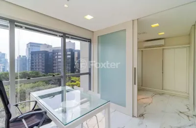 Sala comercial com 2 salas à venda na avenida carlos gomes, 1492, três figueiras, porto alegre, 42 m2 por r$ 638.000