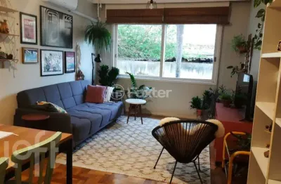 Apartamento com 1 quarto à venda na rua barão de teffe, 266, menino deus, porto alegre, 52 m2 por r$ 290.000