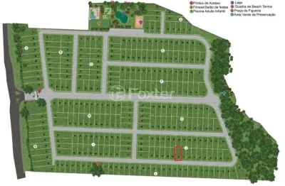 Terreno em condomínio fechado à venda na estrada caminho do meio, 2261, vila augusta, viamão, 180 m2 por r$ 110.000