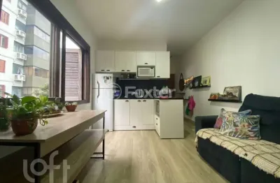 Apartamento com 1 quarto à venda na avenida getúlio vargas, 1160, menino deus, porto alegre, 27 m2 por r$ 175.000
