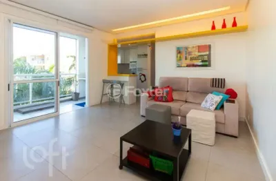 Apartamento com 1 quarto à venda na rua dos chernes, 590, jurerê, florianópolis, 54 m2 por r$ 990.000