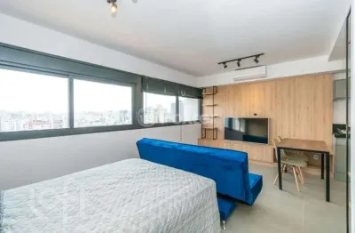 Kitnet / stúdio à venda na avenida protásio alves, 674, rio branco, porto alegre, 33 m2 por r$ 415.000