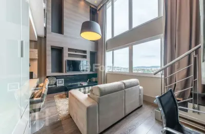 Kitnet / stúdio à venda na rua valdir antônio lopes, 199, três figueiras, porto alegre, 65 m2 por r$ 975.000