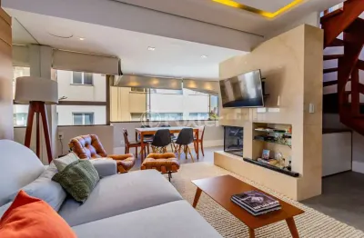 Cobertura com 2 quartos à venda na rua saldanha marinho, 396, menino deus, porto alegre, 162 m2 por r$ 1.500.000