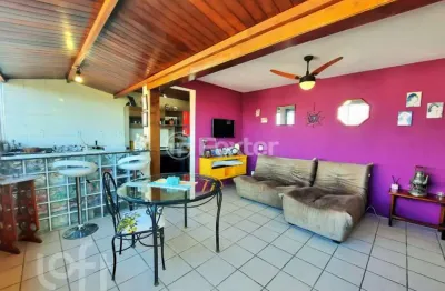 Cobertura com 2 quartos à venda na rua curupaiti, 1346, cristal, porto alegre, 112 m2 por r$ 400.000
