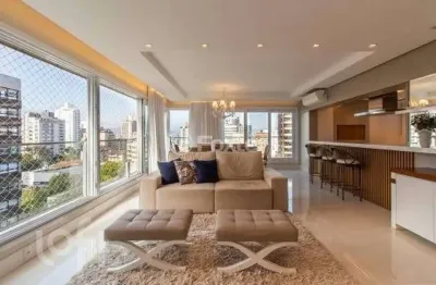 Apartamento com 3 quartos à venda na avenida lageado, 1100, petrópolis, porto alegre, 170 m2 por r$ 2.780.000