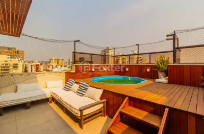 Cobertura com 2 quartos à venda na rua gonçalves dias, 185, menino deus, porto alegre, 165 m2 por r$ 930.000