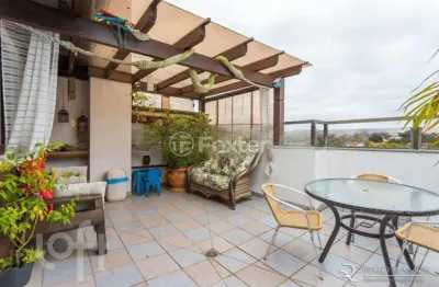 Cobertura com 3 quartos à venda na rua jalmar azambuja diniz, 292, jardim itu sabará, porto alegre, 166 m2 por r$ 719.000