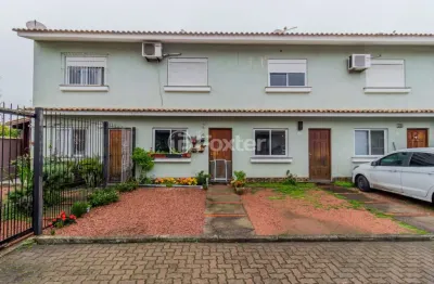 Casa em condomínio fechado com 2 quartos à venda na rua dorival castilhos machado, 94, aberta dos morros, porto alegre, 97 m2 por r$ 279.000