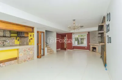 Casa em condomínio fechado com 3 quartos à venda na rua eroni soares machado, 300, hípica, porto alegre, 146 m2 por r$ 720.000