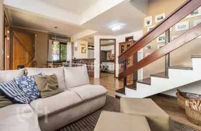 Casa em condomínio fechado com 2 quartos à venda na rua coronel joão pinto, 185, teresópolis, porto alegre, 110 m2 por r$ 555.000
