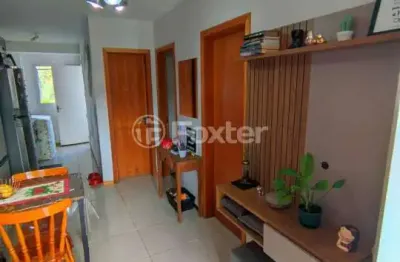 Casa em condomínio fechado com 2 quartos à venda na rua dorival castilhos machado, 810, aberta dos morros, porto alegre, 49 m2 por r$ 180.000