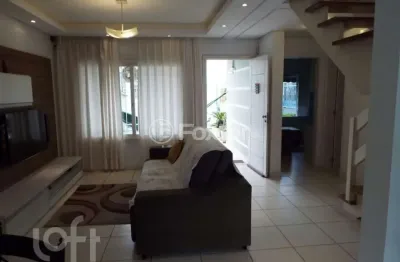 Casa em condomínio fechado com 3 quartos à venda na rua eroni soares machado, 194, hípica, porto alegre, 124 m2 por r$ 650.000