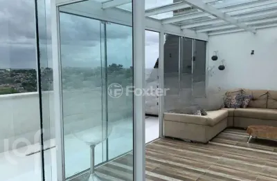 Cobertura com 2 quartos à venda na rua catumbi, 131, medianeira, porto alegre, 132 m2 por r$ 599.000