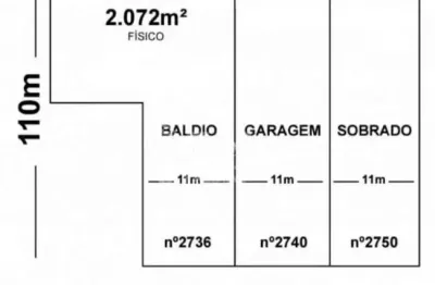 Casa com 1 quarto à venda na avenida padre claret, 2736, parque amador, esteio, 1221 m2 por r$ 889.999