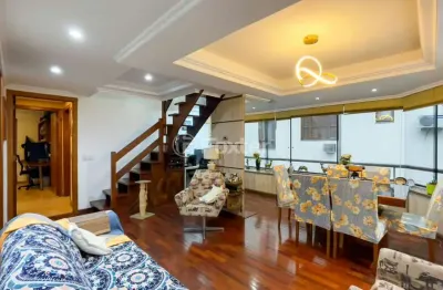 Cobertura com 3 quartos à venda na rua vicente da fontoura, 1519, santana, porto alegre, 178 m2 por r$ 1.000.000