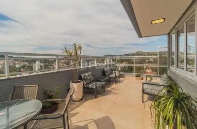 Cobertura com 3 quartos à venda na rua jataí, 715, cristal, porto alegre, 207 m2 por r$ 1.650.000