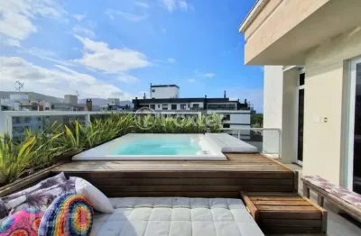 Cobertura com 2 quartos à venda na rua gilmar darli vieira, 401, campeche, florianópolis, 140 m2 por r$ 1.900.000