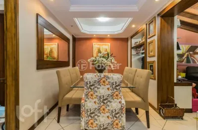 Casa em condomínio fechado com 3 quartos à venda na rua manoel lopes meirelles, 287, jardim itu sabará, porto alegre, 101 m2 por r$ 650.000