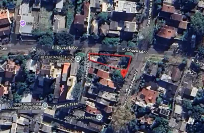 Terreno à venda na rua conde da figueira, 566, vila jardim, porto alegre, 269 m2 por r$ 315.000