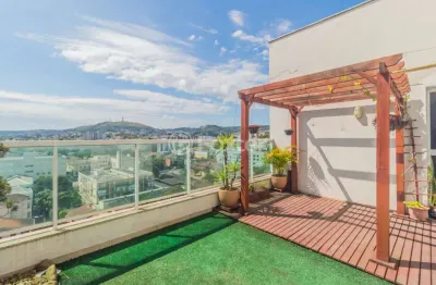 Cobertura com 2 quartos à venda na rua fonseca ramos, 61, medianeira, porto alegre, 113 m2 por r$ 790.000