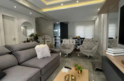 Casa em condomínio fechado com 3 quartos à venda na avenida armando fajardo, 1977, igara, canoas, 124 m2 por r$ 860.000