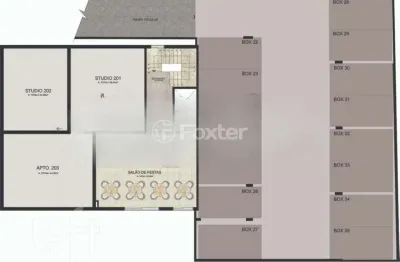 Apartamento com 1 quarto à venda na rua fernando cortez, 553, cristo redentor, porto alegre, 41 m2 por r$ 345.000
