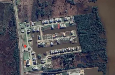 Terreno em condomínio fechado à venda na estrada do conde, 3500, industrial, eldorado do sul, 421 m2 por r$ 550.000