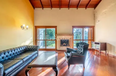 Casa em condomínio fechado com 4 quartos à venda na rua professor antônio josé remião, 15, espírito santo, porto alegre, 255 m2 por r$ 1.400.000