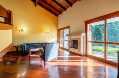 Casa em condomínio fechado com 4 quartos à venda na rua professor antônio josé remião, 15, espírito santo, porto alegre, 255 m2 por r$ 1.330.000