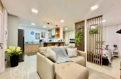 Apartamento com 1 quarto à venda na rua manoel severino de oliveira, 373, lagoa da conceição, florianópolis, 45 m2 por r$ 780.000