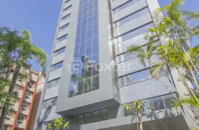 Sala comercial com 1 sala à venda na avenida lageado, 1222, petrópolis, porto alegre, 40 m2 por r$ 606.619