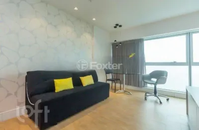 Apartamento com 1 quarto à venda na avenida diário de notícias, 500, cristal, porto alegre, 43 m2 por r$ 760.000