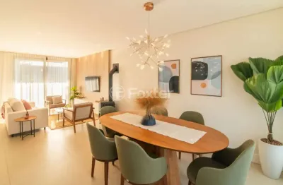 Casa em condomínio fechado com 3 quartos à venda na rua otávio schemes, 2200, santa cruz, gravataí, 128 m2 por r$ 799.000