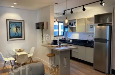 Kitnet / stúdio à venda na rua joão pio duarte silva, 1350, córrego grande, florianópolis, 46 m2 por r$ 742.000