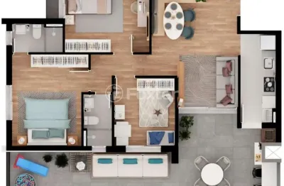 Apartamento com 3 quartos à venda na rua frederico guilherme ludwig, 240, centro, canoas, 98 m2 por r$ 1.052.409