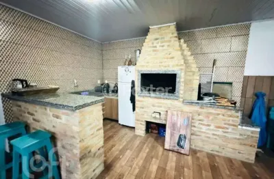 Casa com 3 quartos à venda na rua vítor vargas, 99, monte belo, gravataí, 64 m2 por r$ 425.000